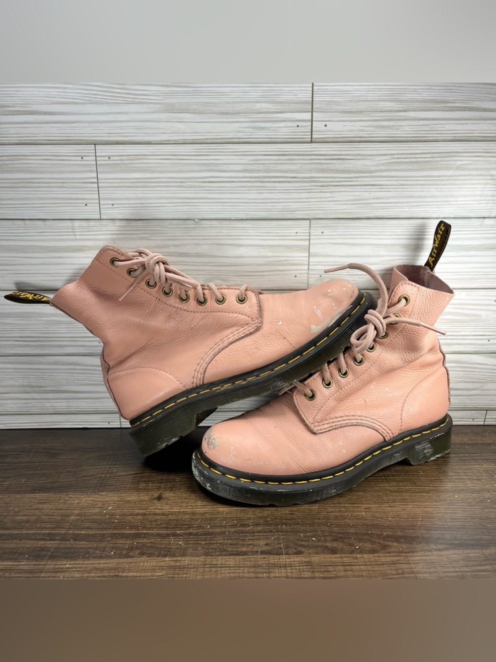 Dr. Martens 1460 Pascal Soft Pink Women’s Boots - Women’s Size 7 - Picture 4 of 12